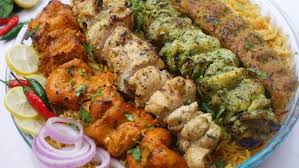 Chicken & Beef Kofta Platter