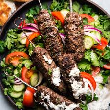 Beet Kofta Platter