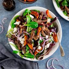 Lamb Over Salad